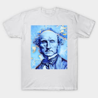 John Stuart Mill Portrait | John Stuart Mill Artwork | John Stuart Mill Painting 13 T-Shirt